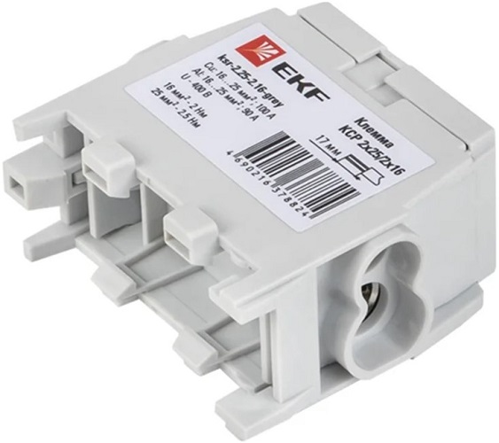 

Клемма распределительная EKF ksr-2.25-2.16-grey КСР с двойным винтом 2x25/2x16 серая, ksr-2.25-2.16-grey