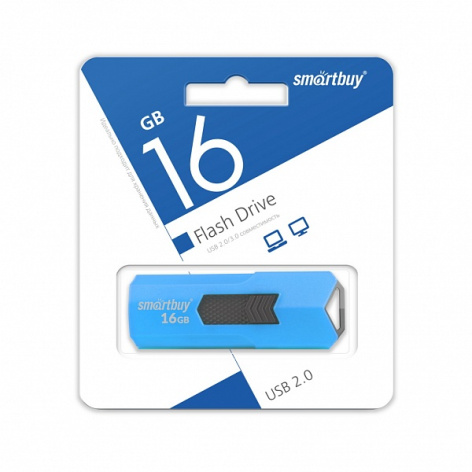 фото Накопитель USB 2.0 16GB SmartBuy SB16GBST-B в Волгограде