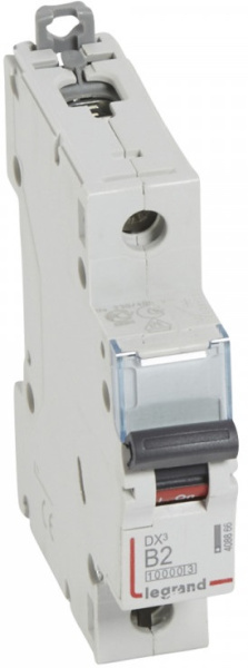 Изображение товара Автоматический выключатель Legrand DX³ 408866 230 В 2 А IP20