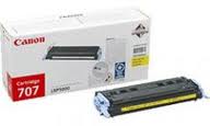 Картридж Canon 707Y 9421A004 для LBP5000 желтый