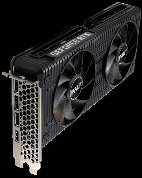 фото Видеокарта Palit GeForce RTX 3050 Dual OC (NE63050T19P1-190AD)