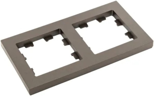 фото Рамка двойная  EKF UP1-FPM-02