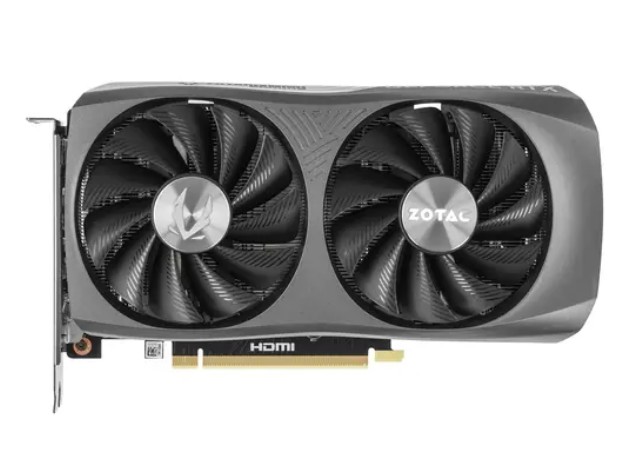 

Видеокарта PCI-E Zotac GeForce RTX 4060 Ti Twin Edge ZT-D40620E-10M 16GB GDDR6 128bit 4nm 2310/18000MHz 3*DP/HDMI, GeForce RTX 4060 Ti Twin Edge