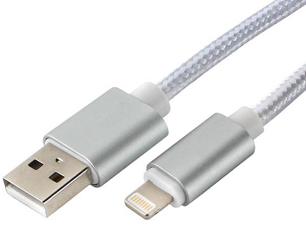 

Кабель Cablexpert CC-U-APUSB02S-3M для Apple, AM/Lightning, серия Ultra, длина 3м, серебристый, блистер, CC-U-APUSB02S-3M