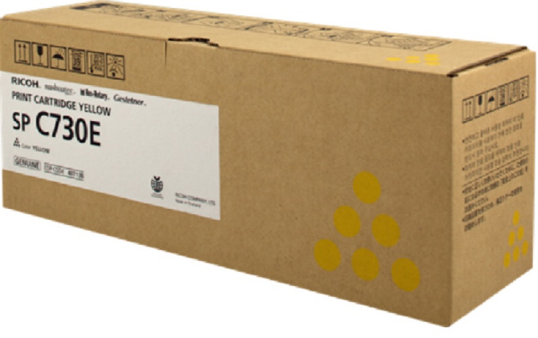 фото Картридж  Ricoh Print Cartridge Yellow SP C730E в Красноярске