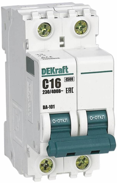 Изображение товара Автоматический выключатель DEKraft 11206DEK 5А IP20 защита цепи