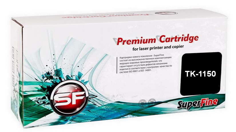 

Картридж SuperFine SF-TK1150СЧ Kyocera TK1150 С ЧИПОМ EcoSys-M2135/P2235/M2635/2735 3K SuperFine, SF-TK1150СЧ