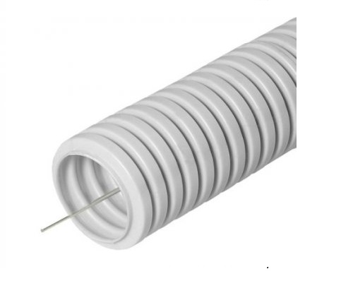 

Труба гофрированная лёгкая Ecoplast 20120HFR-UF ПНД-FRUF, с зондом, без галогена, трудногорючая, атмосферостойкая,цвет серый, диам. 20мм(100м), 20120HFR-UF
