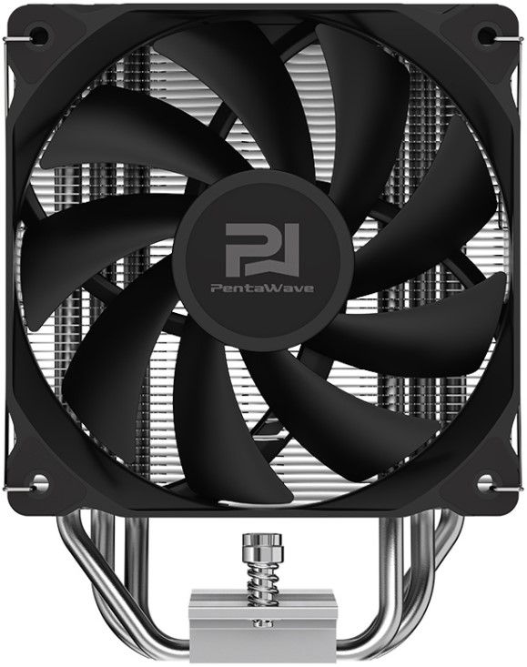 

Кулер PentaWave PC-Z03C SRB LGA115X/1200/1700/AM4/AM5 (TDP 205W, 120mm, 600-1750rpm, 29.5dBa), PC-Z03C SRB