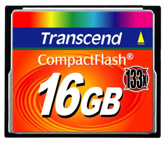 фото Карта памяти CompactFlash 16GB Transcend TS16GCF133 в Уфе