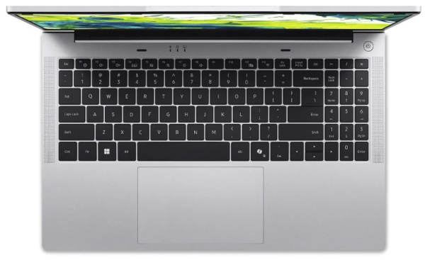фото Ноутбук Acer Aspire Lite 15 15.6" (Intel Core i7, 16Гб DDR5, SSD 512 Гб, UHD Graphics, Windows 11 Профессиональная) Серебристый [NX.D5HEM.001_Win11Pro]
