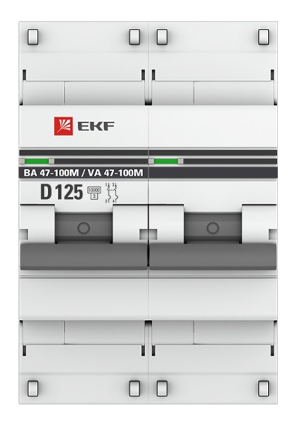 фото Автоматический выключатель  EKF mcb47100m-2-125D-pro в Красноярске
