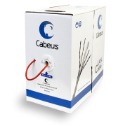 фото Кабель витая пара Cabeus UTP-4P-Cat.5e-SOLID-RD