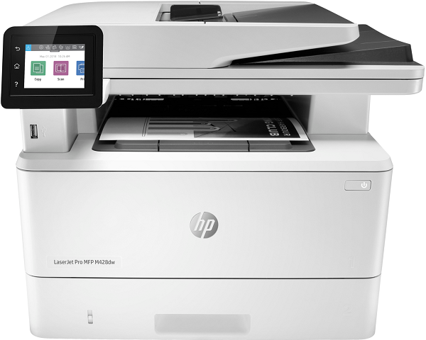 

МФУ HP LaserJet Pro M428dw W1A31A A4, 38 стр/мин, дуплекс, доп лоток 550л, 512Мб, USB, Ethernet, Wi-Fi, LaserJet Pro M428dw