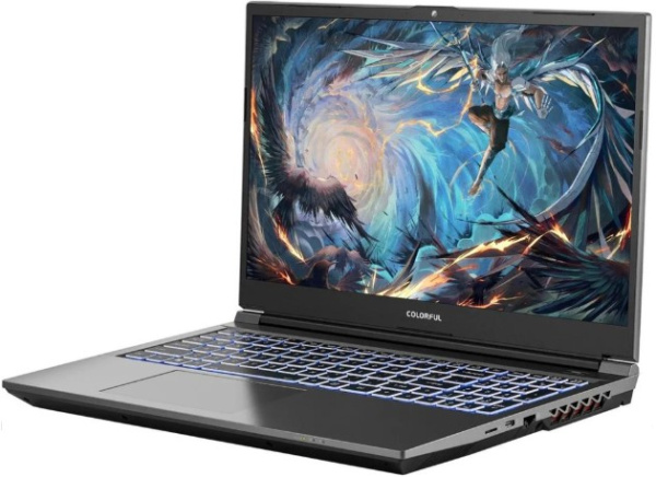 фото Ноутбук  Colorful EVOL X15 AT 23H1 в Перми 15.6 ", Core i5, 16 Гб RAM, 512 Гб SSD, GeForce RTX 4060, Серый