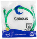 фото Кабель патч-корд U/UTP 5e кат. 1.5м Cabeus PC-UTP-RJ45-Cat.5e-1.5m-GN в Воронеже