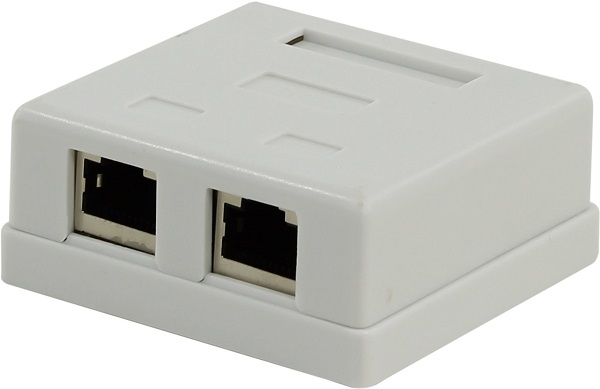 

Розетка 5bites LY-SB11 RJ45, 5E, STP, 2PORTS, LY-SB11