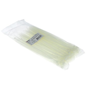 

Кабельный хомут EKF plc-c-4.8x200 4.8х200 нейлоновый белый (уп.100шт), plc-c-4.8x200