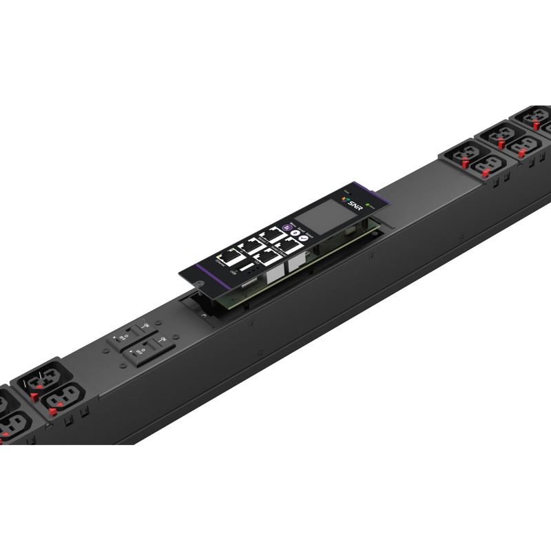 

Блок розеток SNR SNR-PDU-A-24AL24ABL-32L3 с функцией измерения серии SNR тип A выход 24*C13/19L и 24*C13L с фиксаторами вход 32A IEC60309 (3P+N+E), SNR-PDU-A-24AL24ABL-32L3