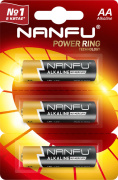 фото Батарейка Nanfu LR6 3B(3*1B)