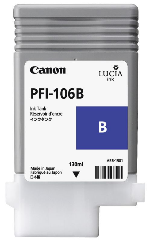 

Картридж Canon PFI-106 6629B001 Blue для iPF6400/6450 130ml, PFI-106