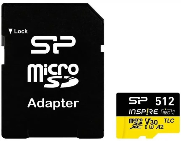 Изображение товара Карта памяти MicroSDXC 512GB Silicon Power SP512GBSTXLA2V1NSP