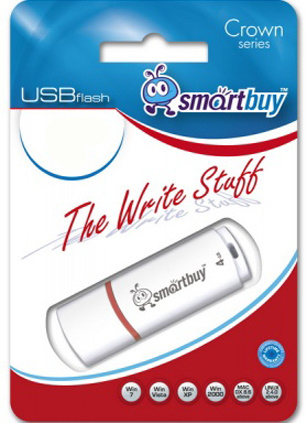 фото Накопитель USB 2.0 8GB SmartBuy SB8GBCRW-W в Челябинске