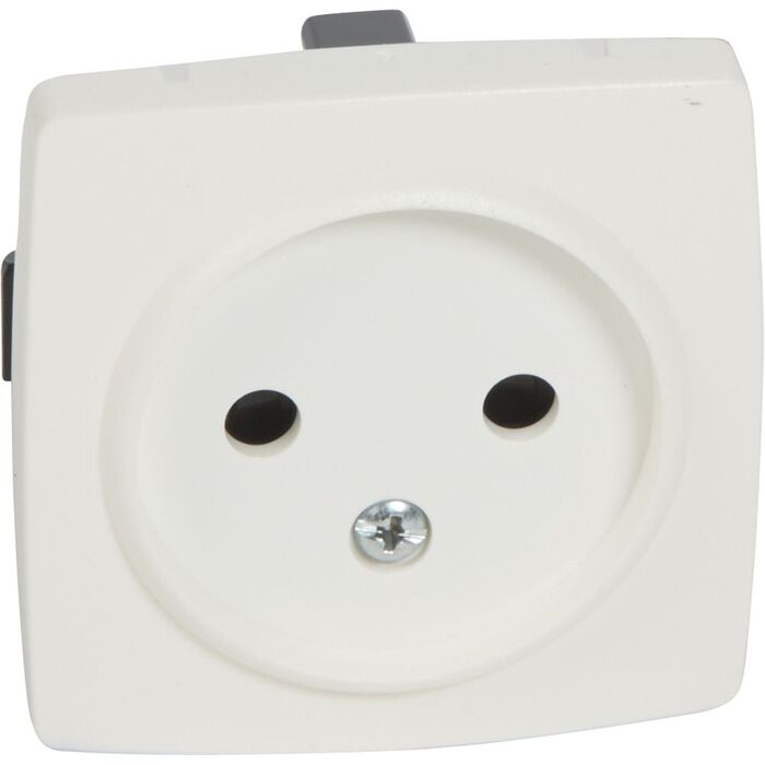 

Розетка Legrand 086122 - Oteo - 2К, с защитными шторками, изделия сборные, белый, 086122