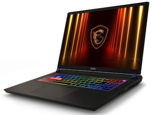 фото Ноутбук  MSI Vector 17 HX AI A2XWJG-062RU в Красноярске 17 ", Core Ultra 9, 64 Гб RAM, 2 Тб SSD, GeForce RTX 5090, Серый