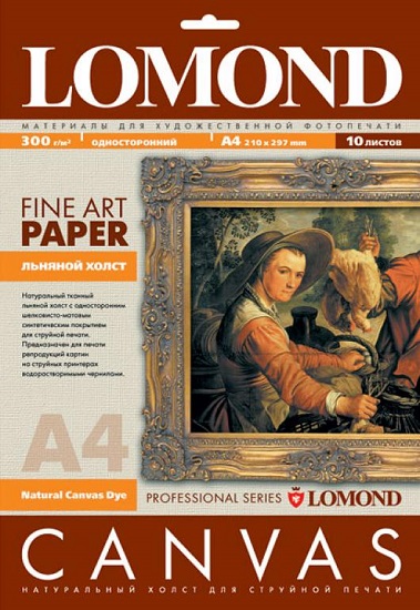 

Бумага Lomond 0908411 А4 для струйной печати, 300г/м2, 10 листов, 0908411