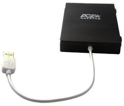 

Внешний корпус для HDD SATA 2.5” AgeStar SUBCP1 для HDD/SSD SATA 6Gb/s 2.5", USB 2.0, силикон, черный, SUBCP1
