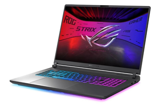 фото Ноутбук ASUS ROG Strix G18 G815JPR-TT120 18" (Intel Core i9, 32Гб DDR5, SSD 512 Гб, GeForce RTX 5070, Без ОС) Серый [90NR0LM1-M005Z0]