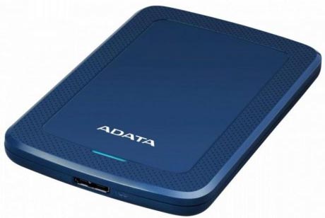 

Внешний жесткий диск 2.5'' ADATA AHV300-2TU31-CBL 2TB HV300 USB 3.1 синий, AHV300-2TU31-CBL