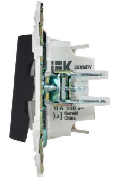 фото Переключатель двухклавишный  IEK SK-V22-0-10-K02 в Уфе