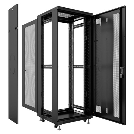 фото Шкаф напольный 19", 18U Cabeus ND-05C-18U60/80-BK в Уфе