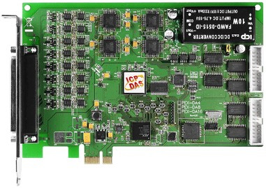 Изображение товара Плата ICP DAS PEX-DA8 CR для цифро-аналогового преобразования 8 каналов