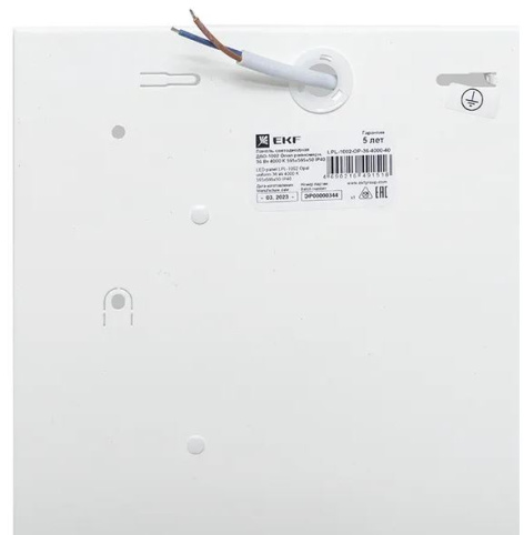 фото Панель LED светодиодная EKF LPL-1002-OP-36-4000-40 в Екатеринбурге