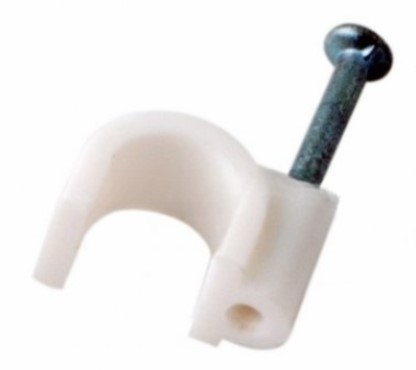 

Скоба Rexant 07-4006 круглая 6мм, белый (50 шт/уп), 07-4006