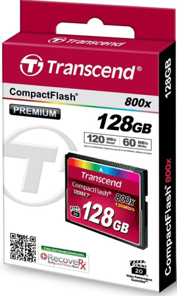 фото Карта памяти CompactFlash 128GB Transcend TS128GCF800 в Казани