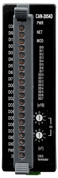 

Модуль ICP DAS CAN-2054D CR DeviceNet module of 8-channel DI and DO, CAN-2054D CR