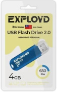 фото Накопитель USB 2.0 Exployd EX-4GB-650-Blue