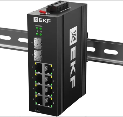 фото Коммутатор промышленный управляемый EKF TSX-ML2-2GX/SFP-8GTP в Перми