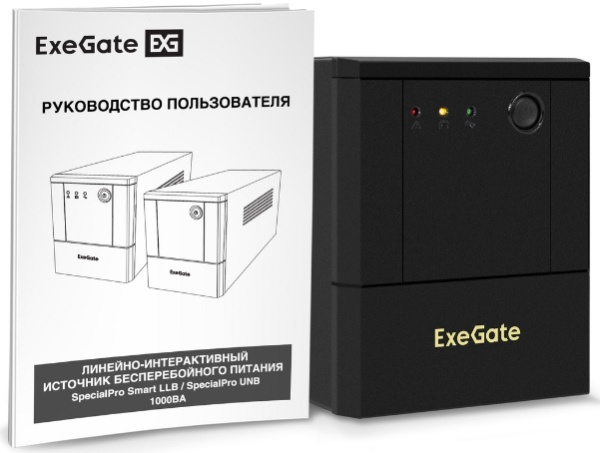 фото Источник бесперебойного питания Exegate SpecialPro UNB-1000.LED.AVR.4SH в Краснодаре