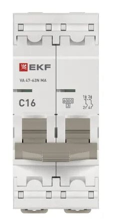 фото Автоматический выключатель  EKF M63MA6216C в Ростове-на-Дону