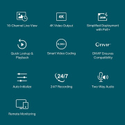 фото Видеорегистратор TP-LINK VIGI NVR2016H-16P