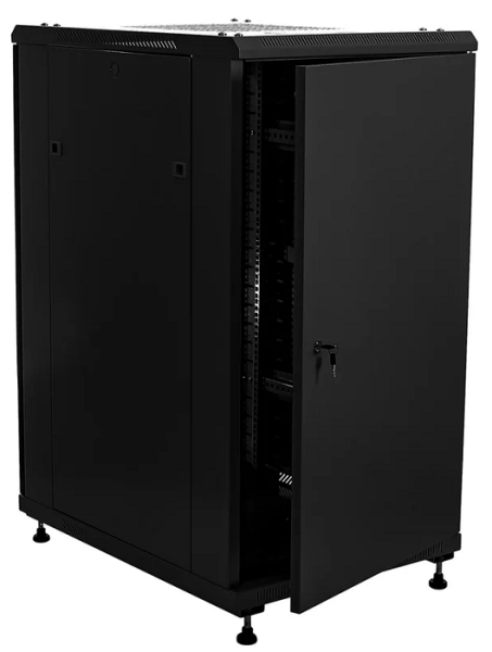 фото Шкаф напольный 19", 25U W&T B256060BWTWOF в Уфе