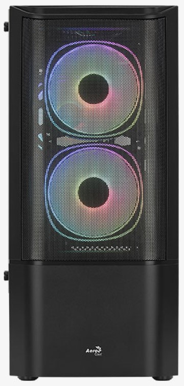 

Корпус ATX AeroCool Quantum Mesh-G-BK-v3 4710562758580 черный, без БП, USB 3.0, 2*USB 2.0, HD Audio, Quantum Mesh-G-BK-v3