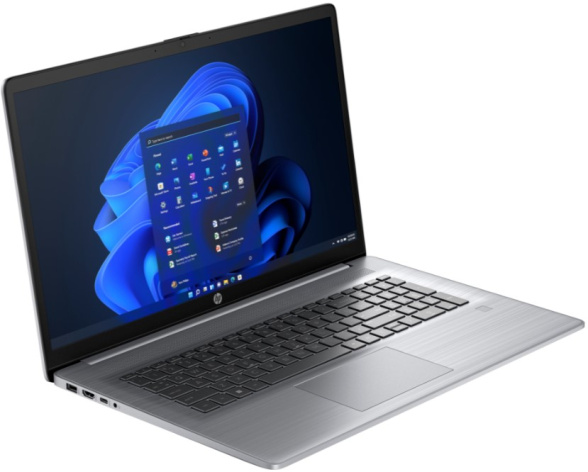 фото Ноутбук  HP 470 G10 в Уфе 17.3 ", Core i7, 16 Гб RAM, 512 Гб SSD, Iris Xe Graphics, Серебристый