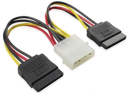 

Переходник питания Greenconnect GC-ST205 MOLEX 4pin/ 2 x SATA 15pin, медь, пакет, GC-ST205