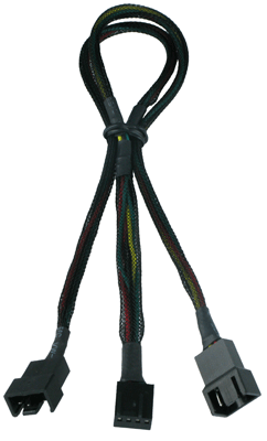 Изображение товара Разветвитель GELID CA-PWM-01 Черный для безопасного подключения устройств